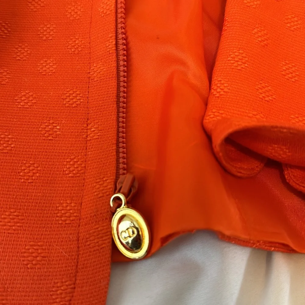 VERY RARE Christian Dior Women’s Orange Blazer Jacket